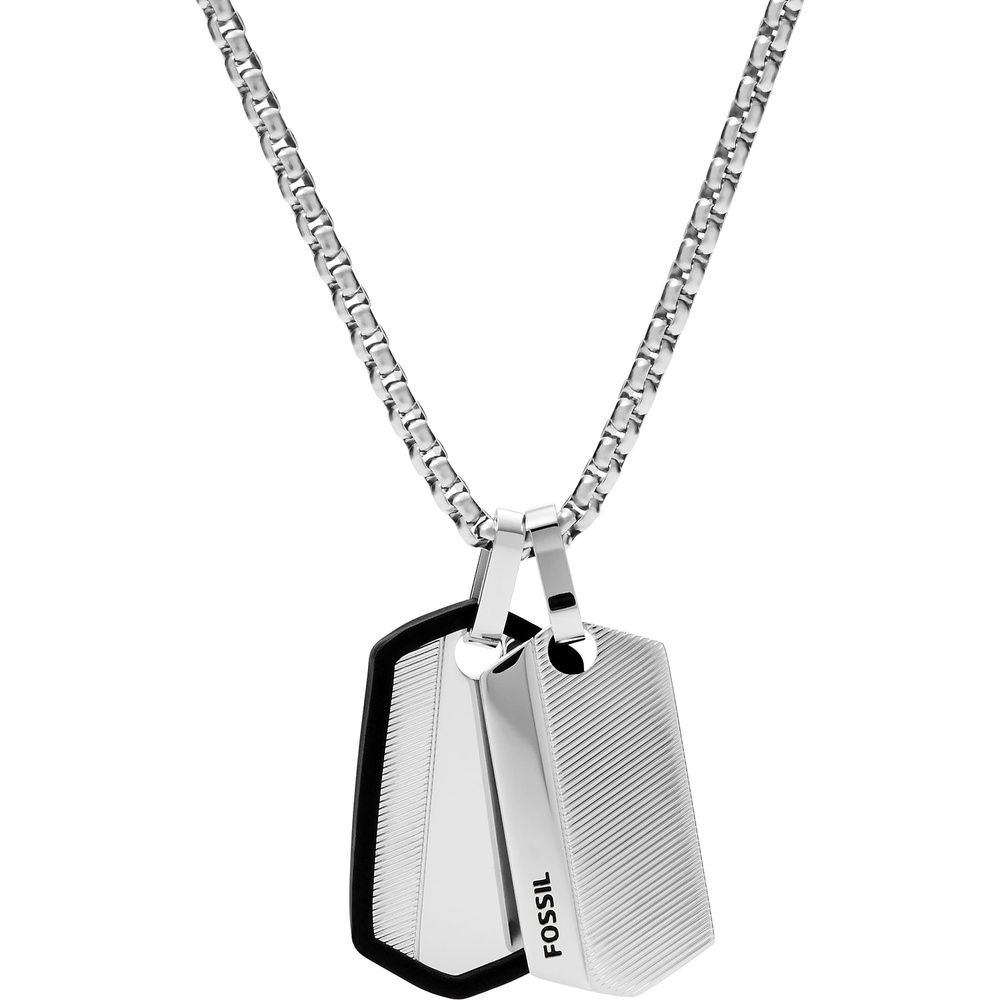 Fossil Chaînette Acier inoxydable collier