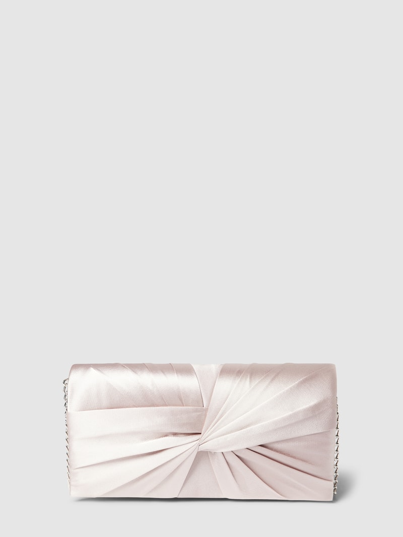Kuvert-Clutch mit Schleifen-Detail in mauve