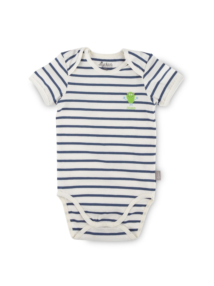 Sigikid Body, kurzarm Classic Baby in weiß günstig kaufen