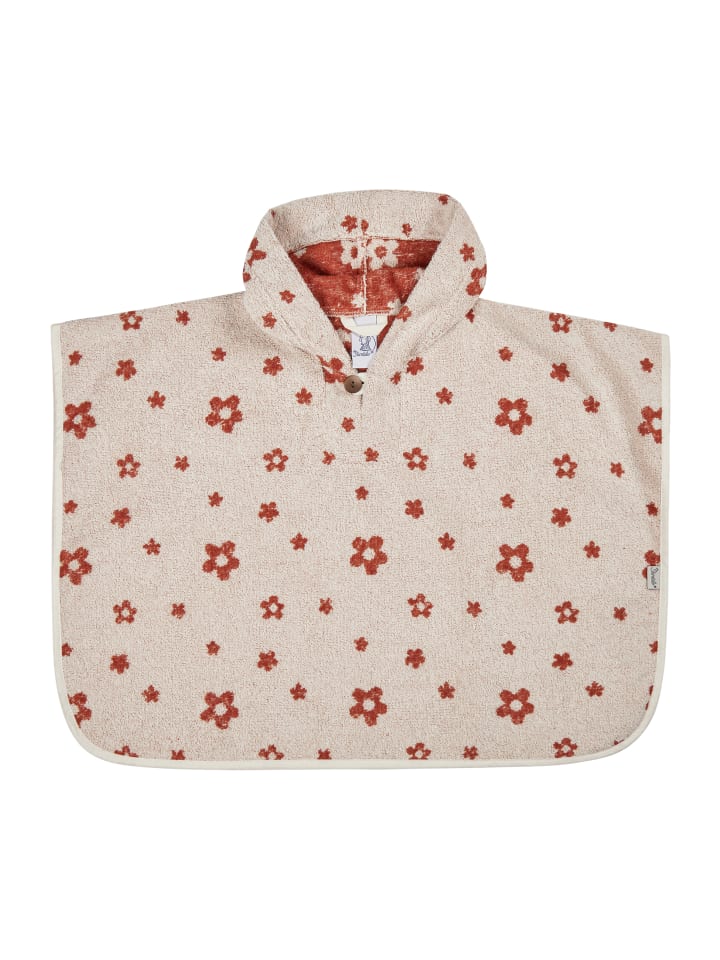 Sterntaler Badeponcho BAUERNHOF Blumen in ecru günstig kaufen onesize