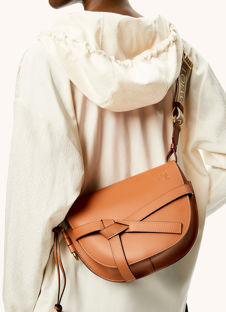 LOEWE Gate Small calf leather shoulder bag