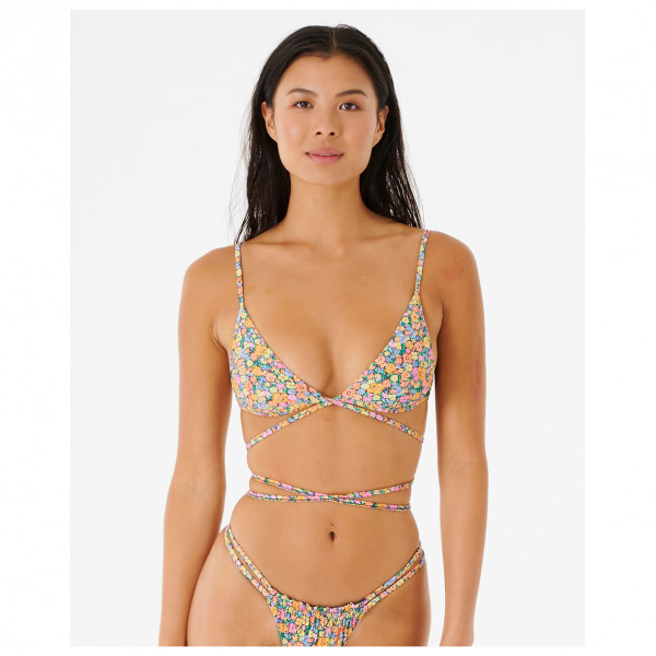 Rip Curl - Women's Afterglow Floral Wrap Tri Top - Bikini-Top