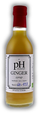 pHenomenal Bio-GINGER Syrup pHenomenal Bio-GINGER Syrup  0,25	 Liter