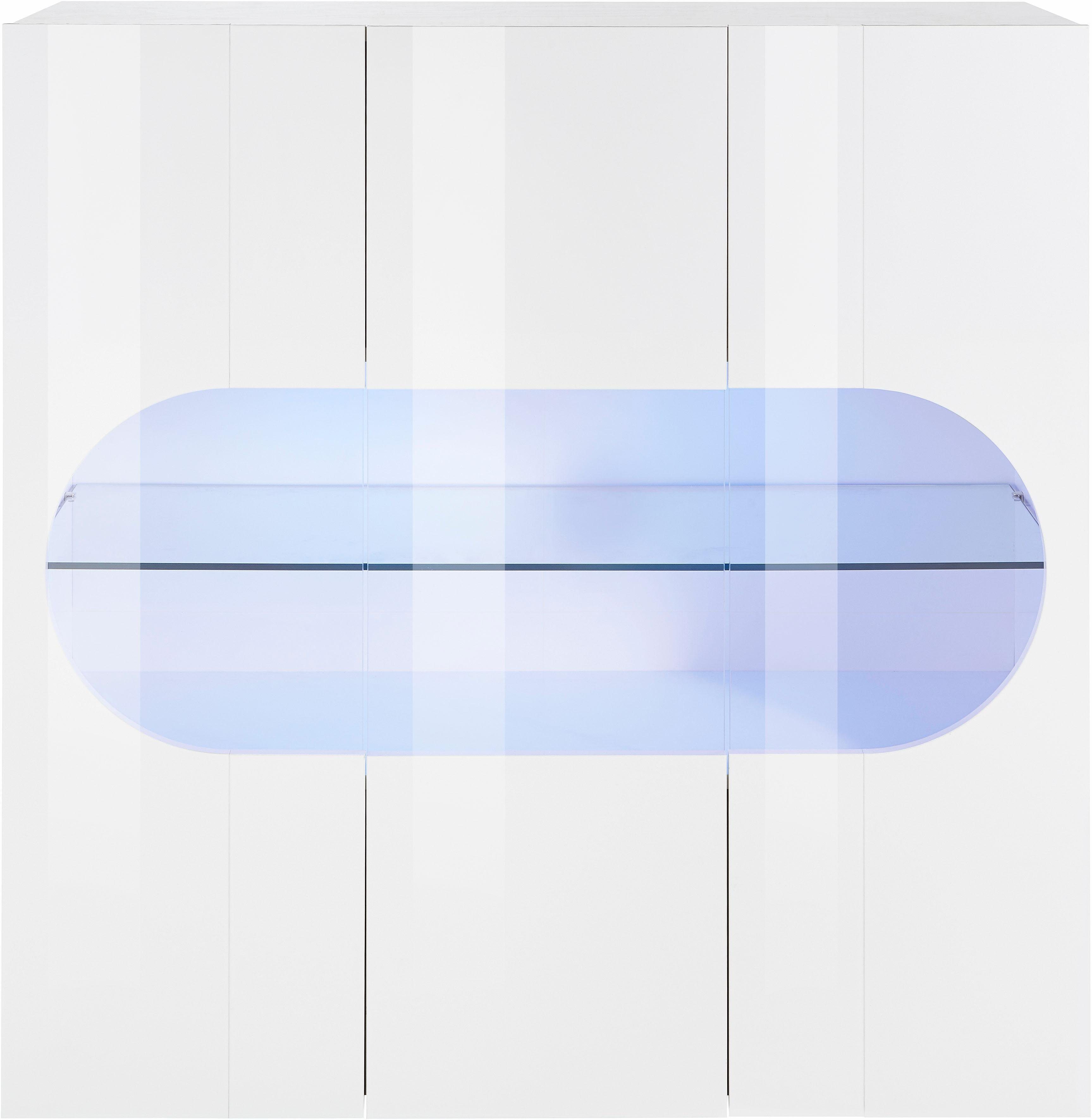 Tecnos Highboard Real, Höhe 121 cm