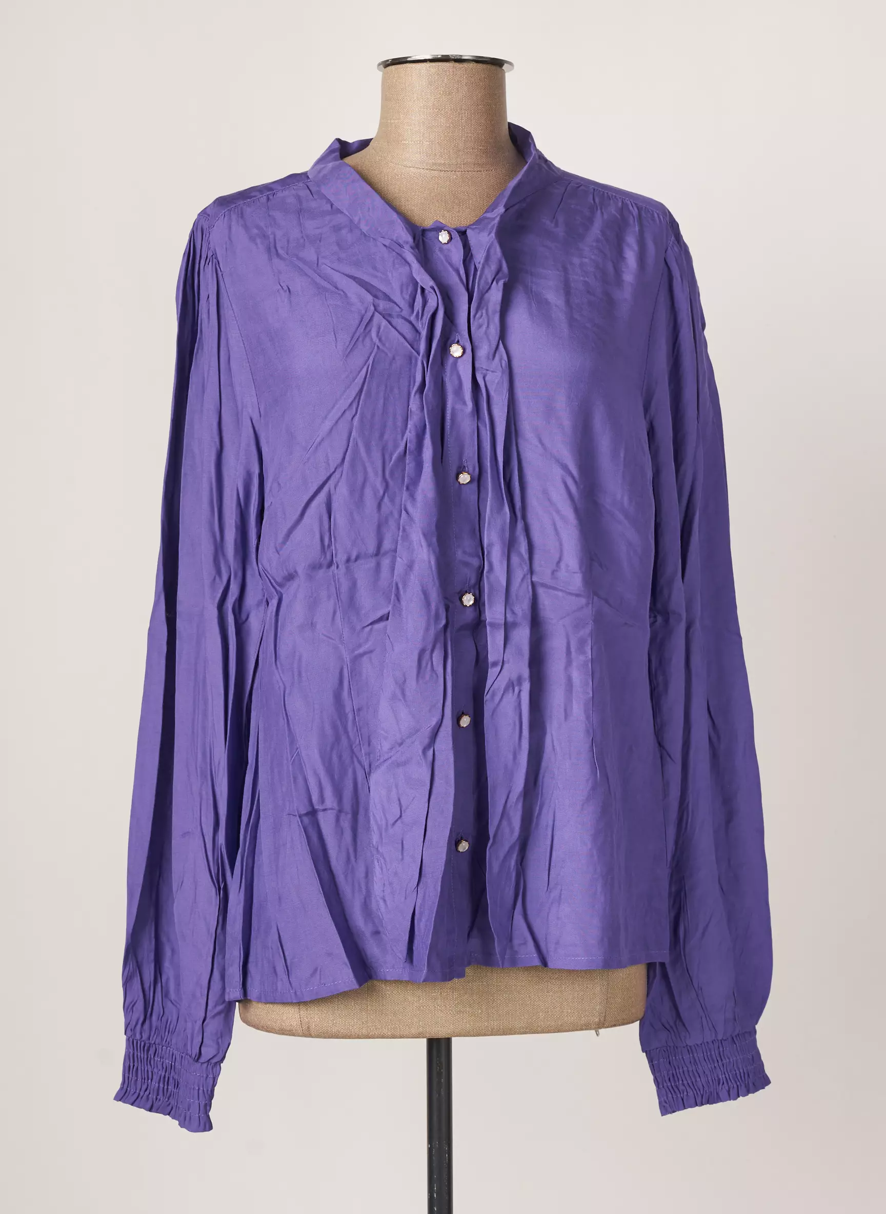 Cream Chemisiers Femme couleur violet