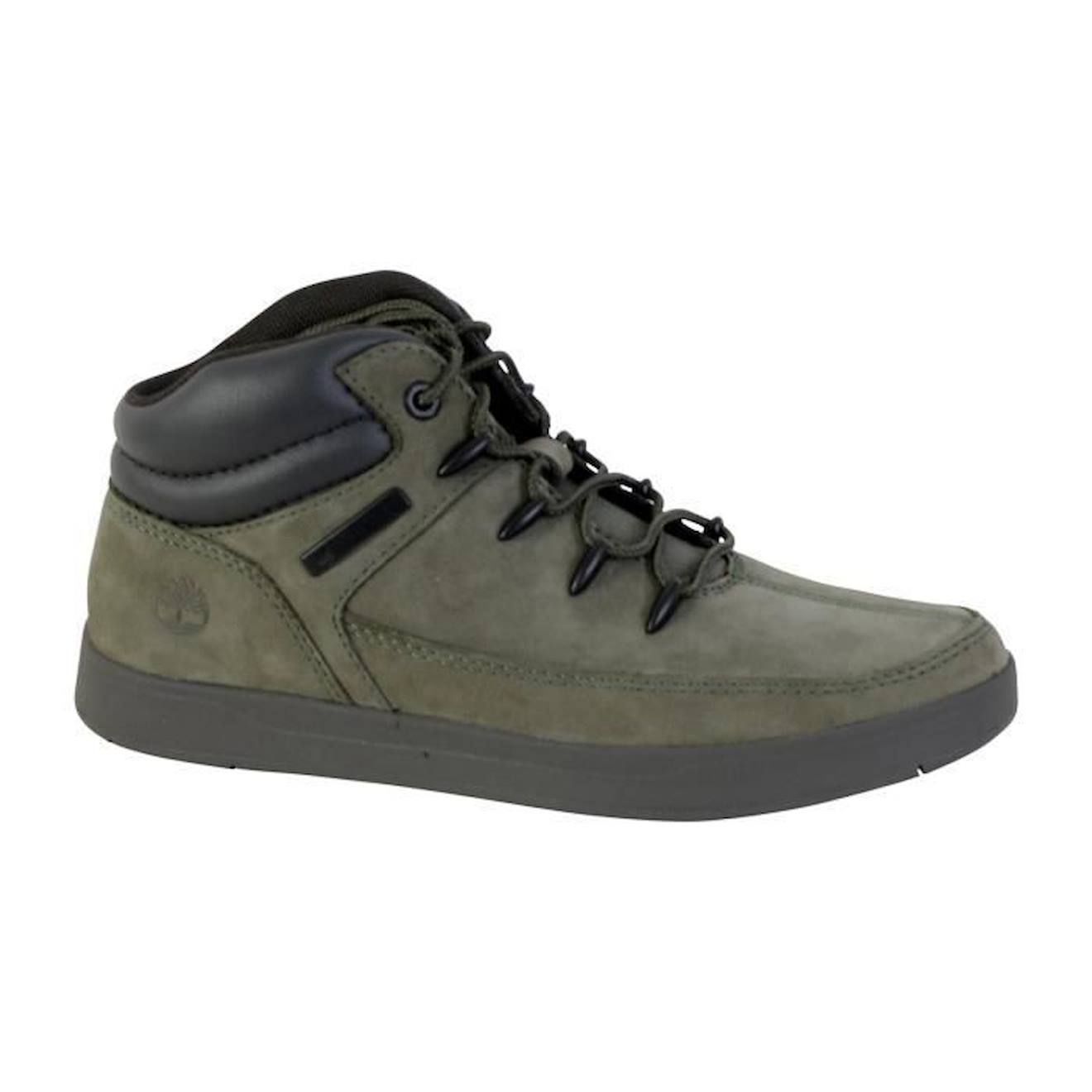 Basket Montante Timberland Juniors Davis Square vert