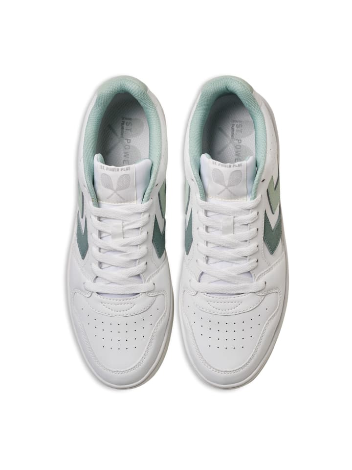 Hummel Hummel Schnürsenkel Sneaker St. Power Damen in WHITE/ERAYISH GREEN günstig kaufen