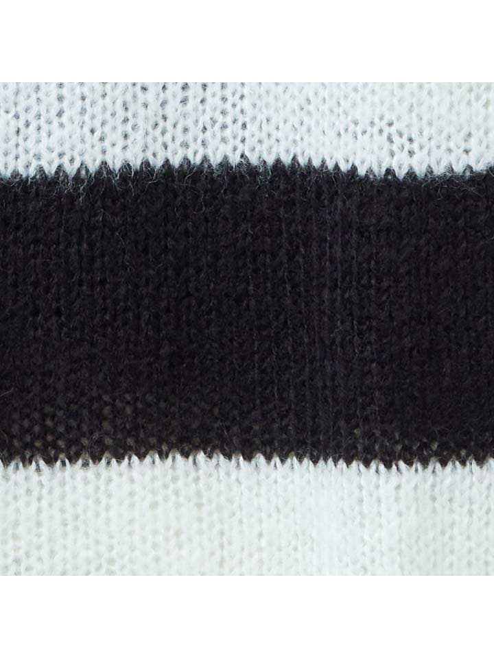 Benetton Cardigan in Schwarz/ Weiß günstig kaufen