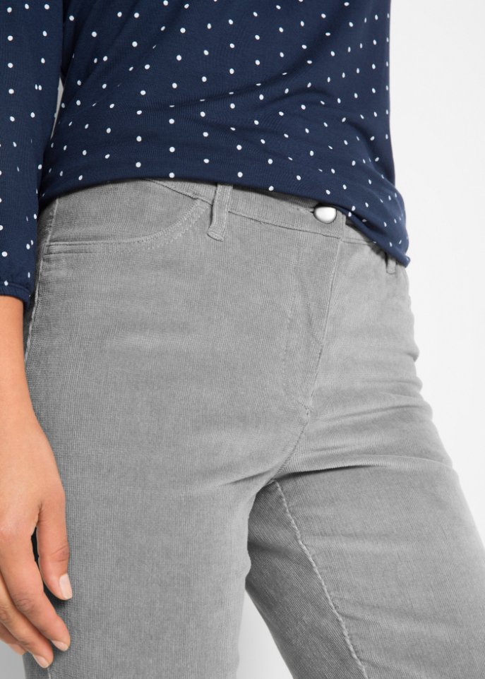 Stretch-Cordhose, Straight