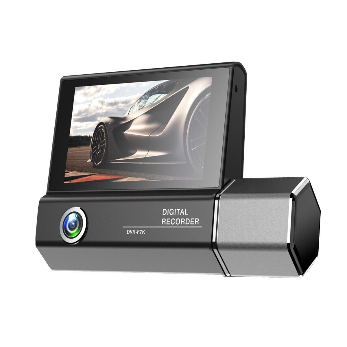 Yoyaxi 32G+ Auto-DVR 170° Doppelobjektiv-Dashcam Dashcam (1080P Videorecorder-Kamera vorne und hinten)