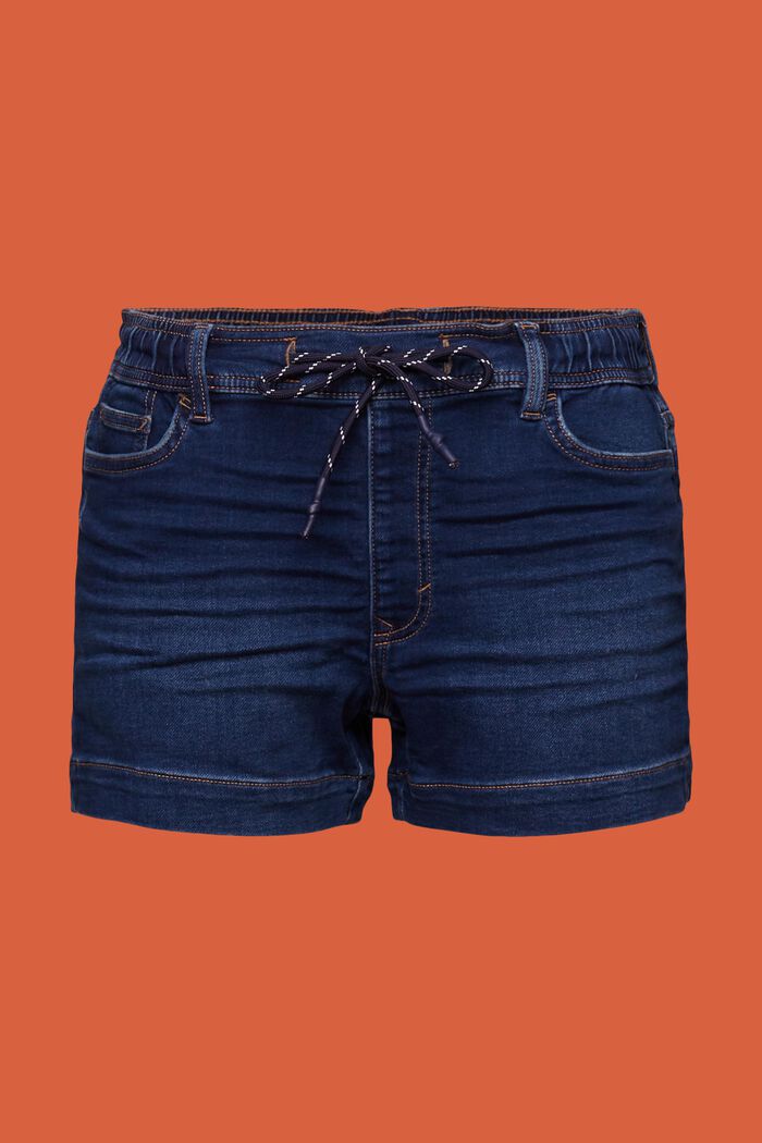 Jeans-Shorts im Jogger-Stil