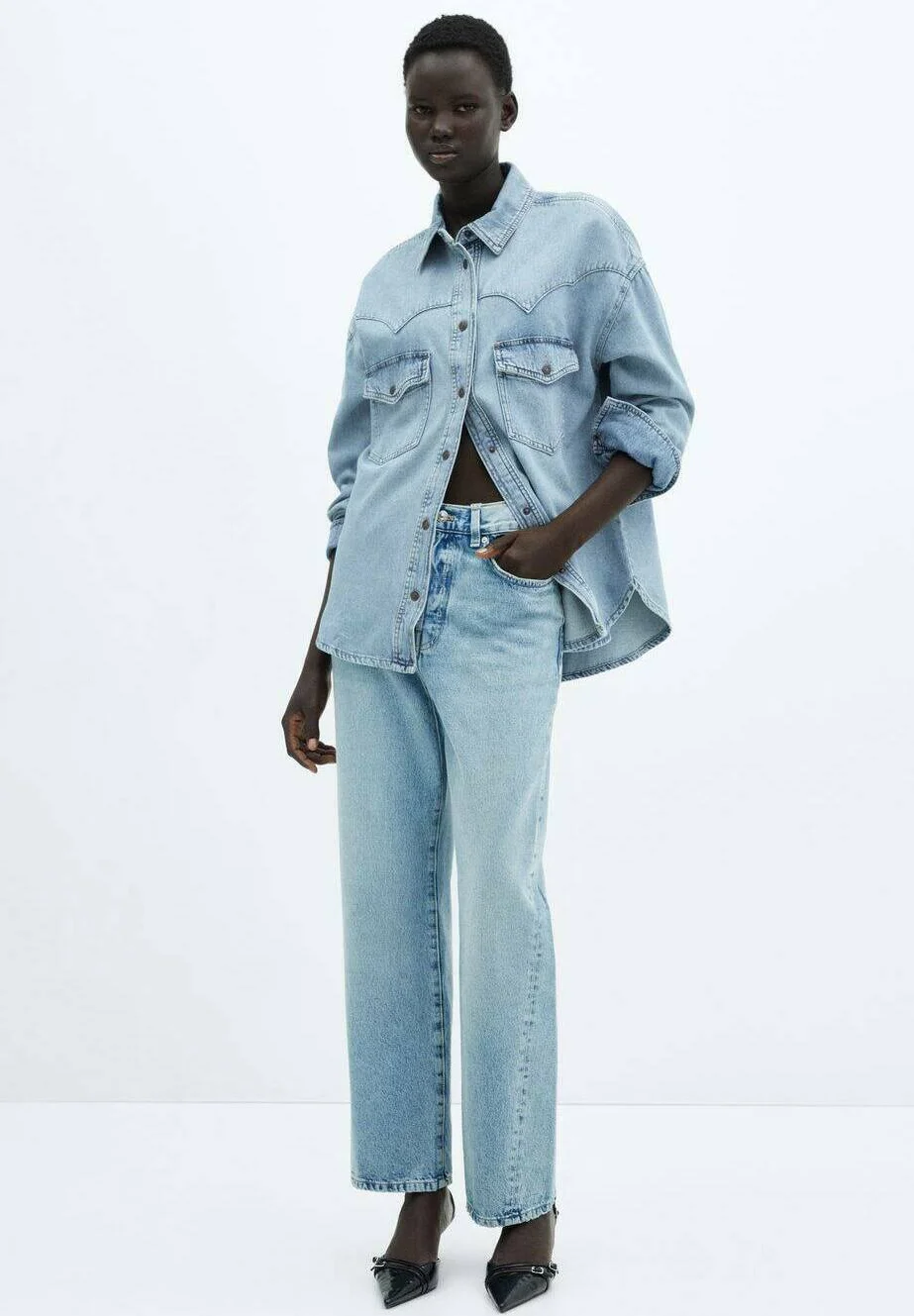 Camisa de mango