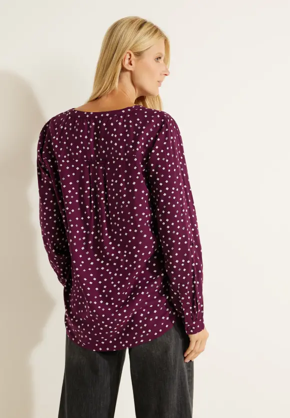 CECIL Bluse mit Punktemuster