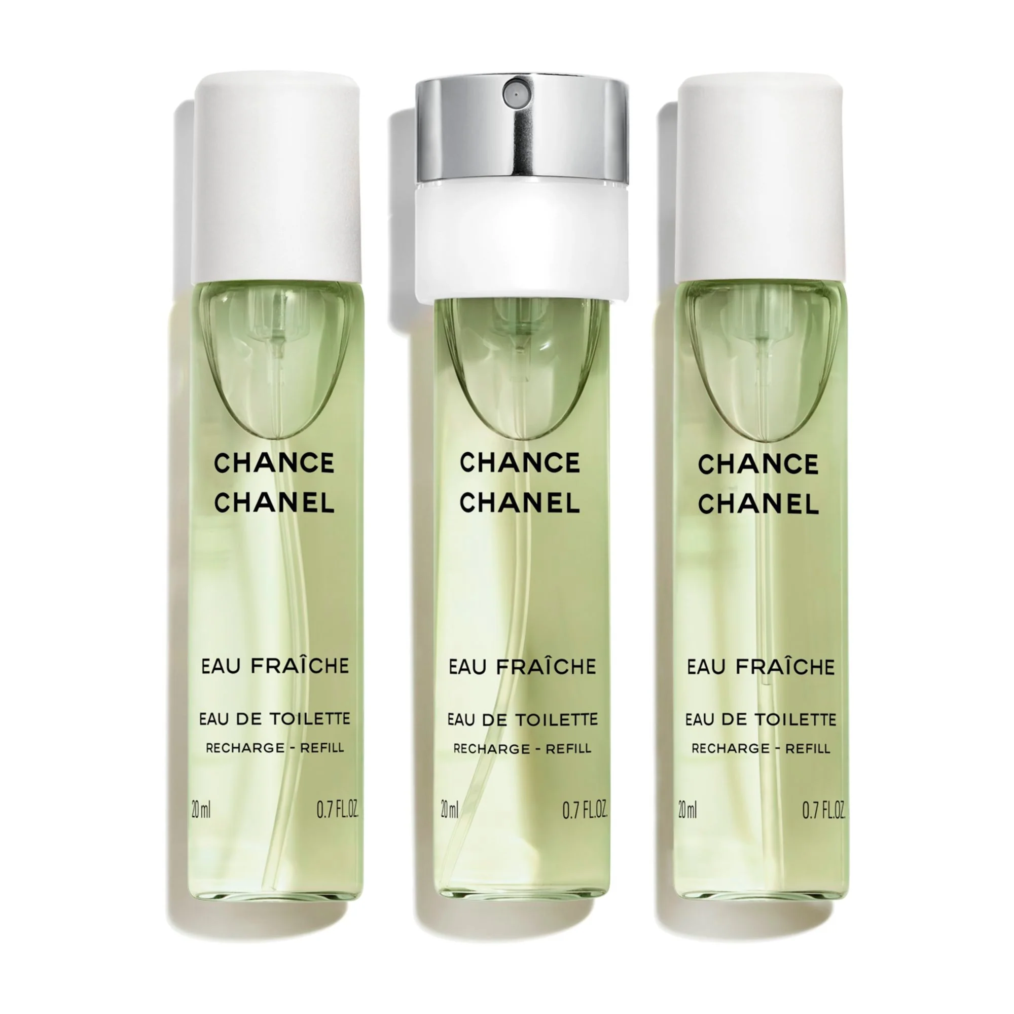 CHANCE WATER - OKRENI I RASPRŠI 3 x 20 ml SET ZA PUNJENJE - TOALETNA VODA