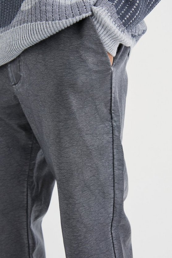 PU-Hose mit geradem Bein