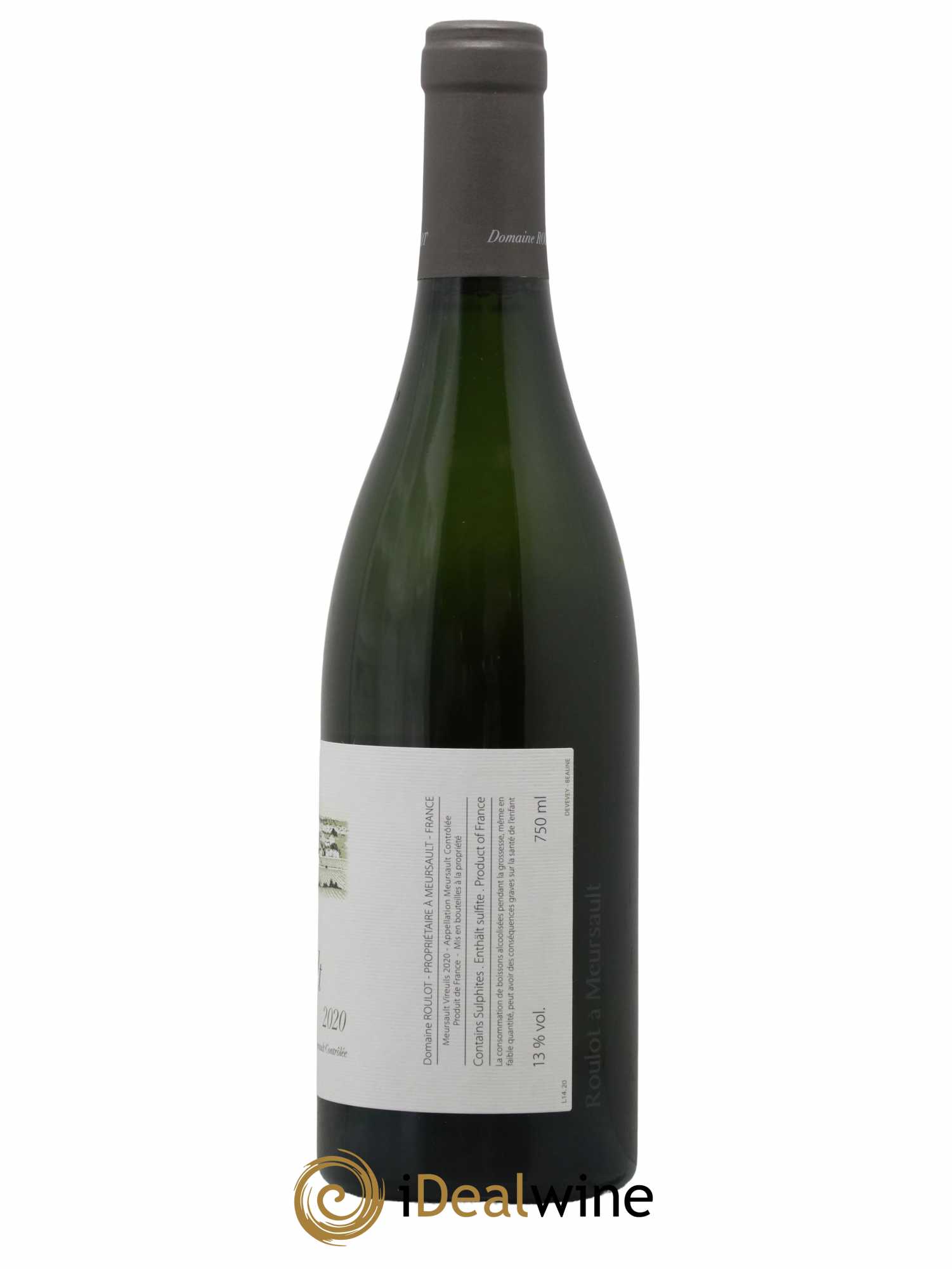 Meursault Les Vireuils Roulot (Domaine)  2020 - Lot de 1 Bouteille