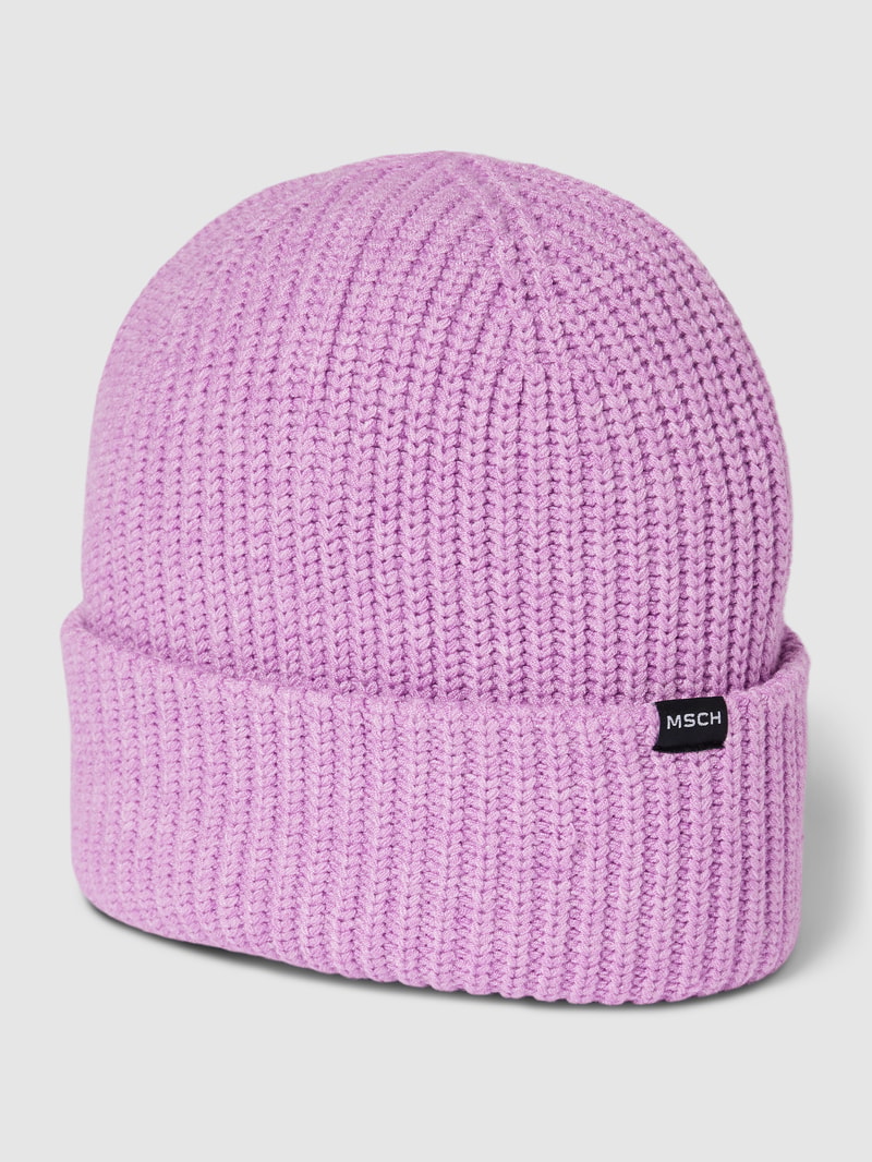 Beanie aus Viskose-Mix Modell 'Galine Rachelle' in lila