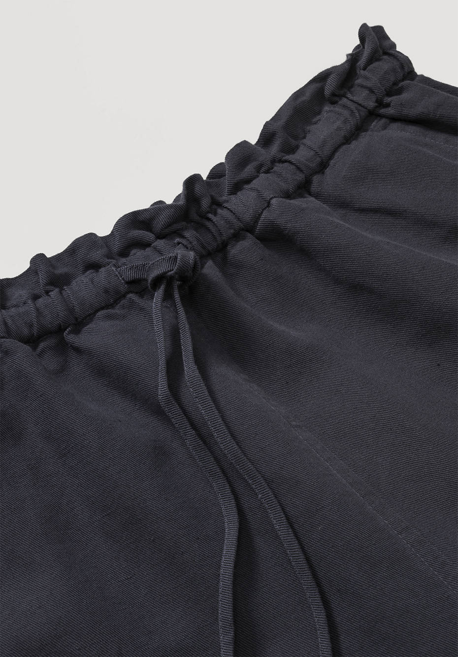Shorts aus Leinen mit Bio-Baumwolle