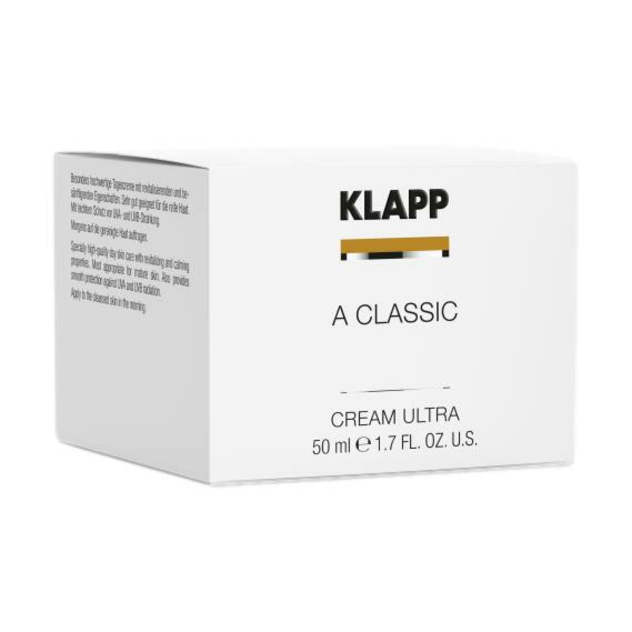 Klapp A Classic krema Ultra