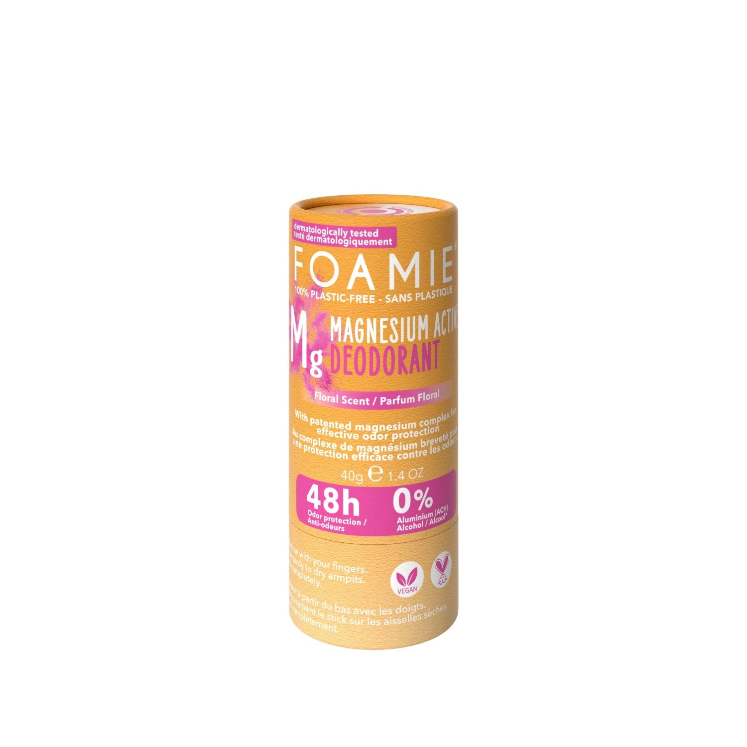 Deodorant solid FOAMIE Happy Day (roz)