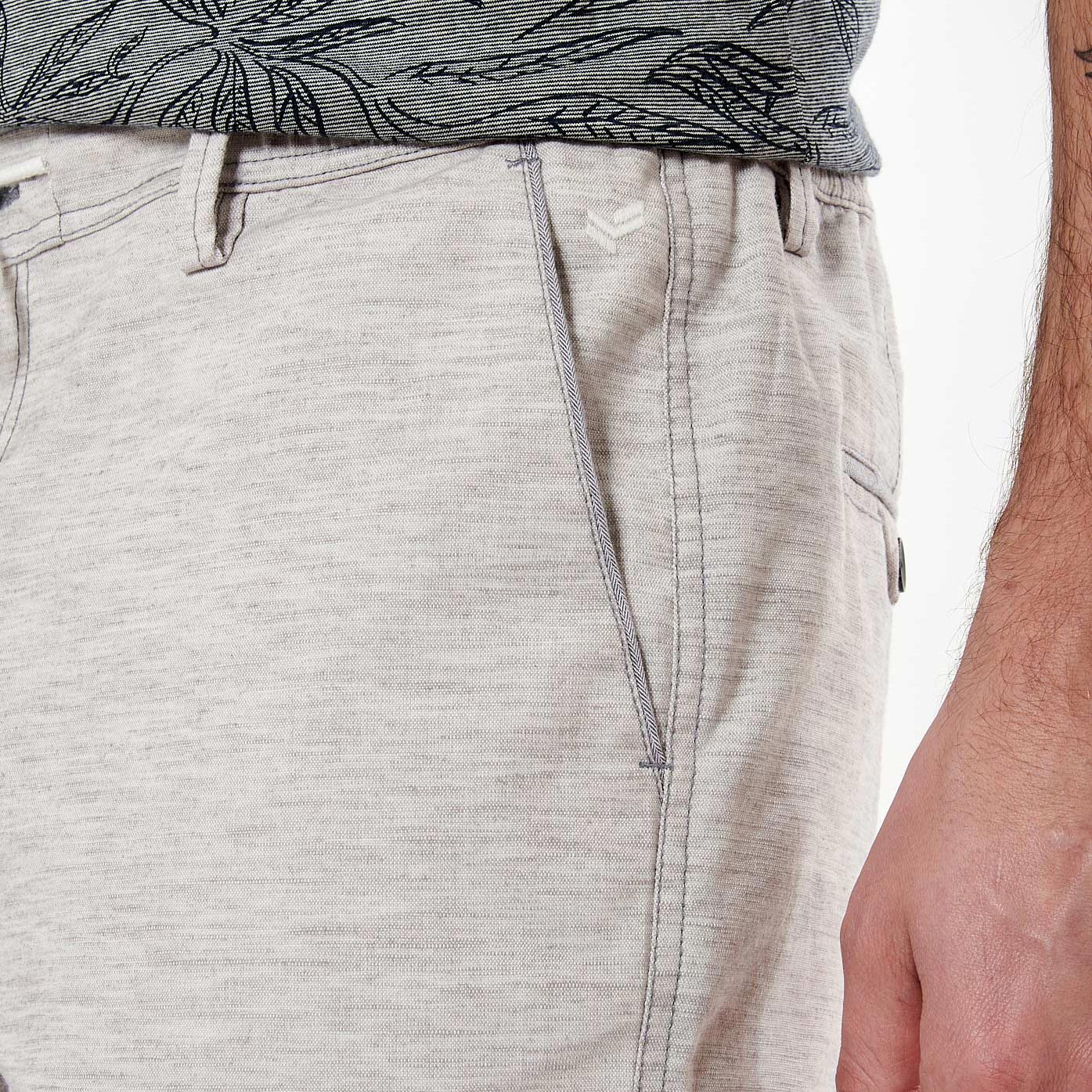 MERLO  Short gris Homme