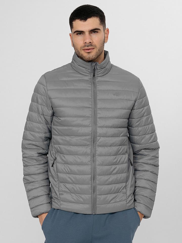 4F Steppjacke in Grau günstig kaufen