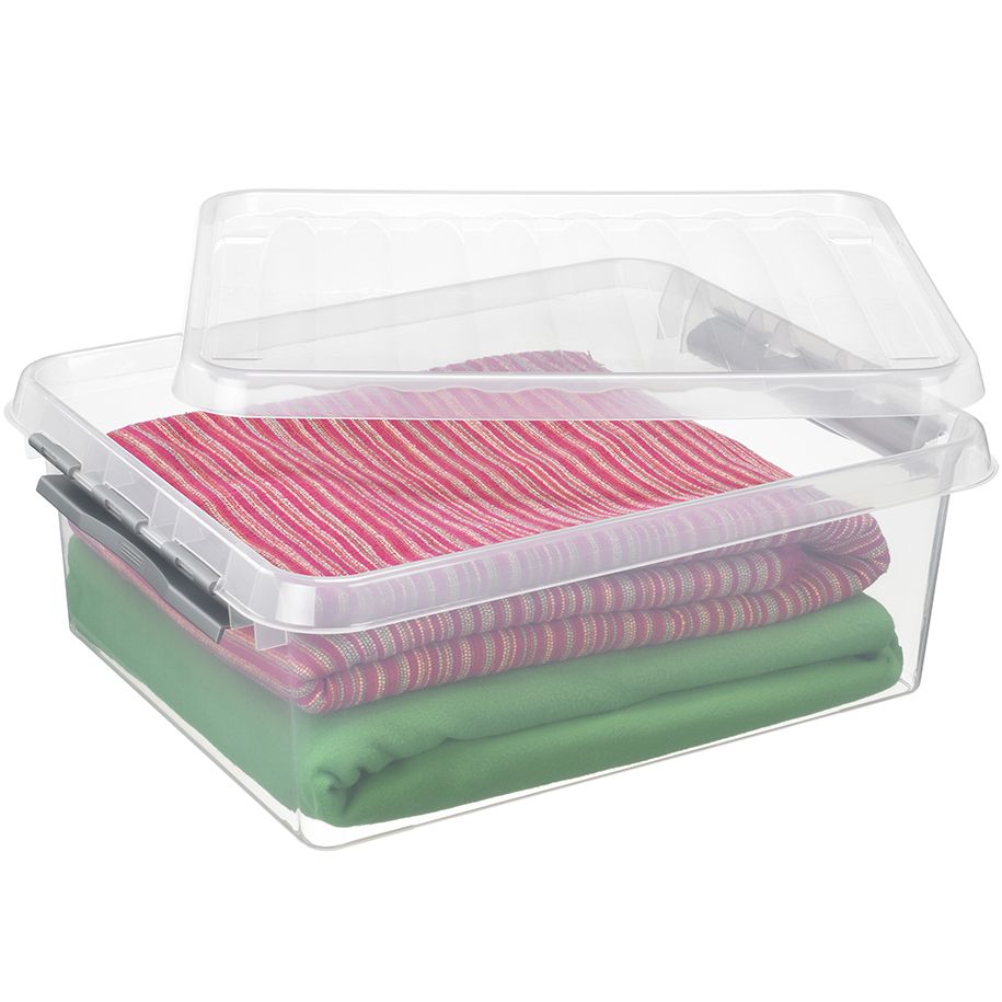 Sunware Q-line 25 Liter 2er-Set Aufbewahrungsboxen
