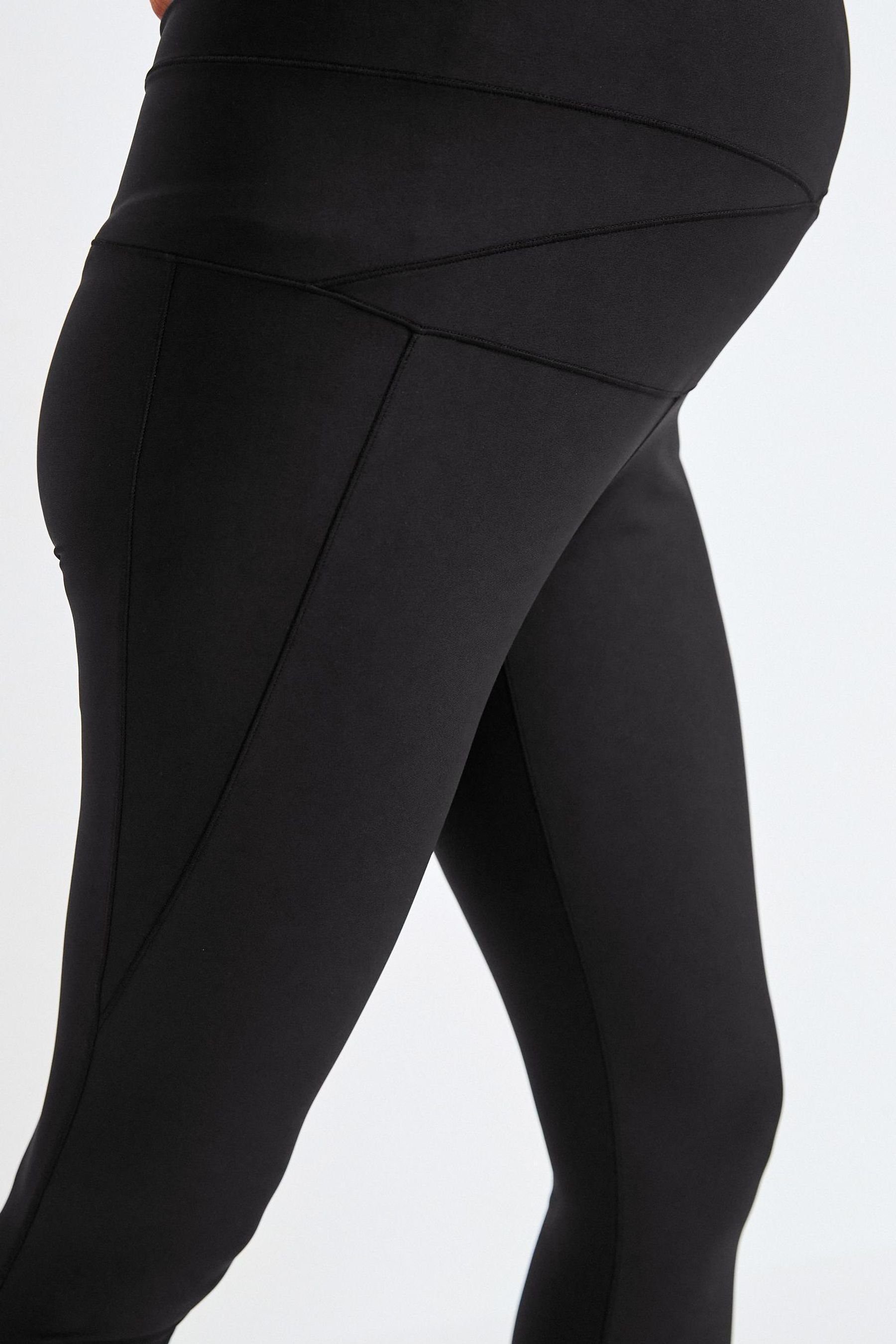 Next Umstandsleggings 2-in-1 Sportleggings mit Überbauchbund (1-tlg)