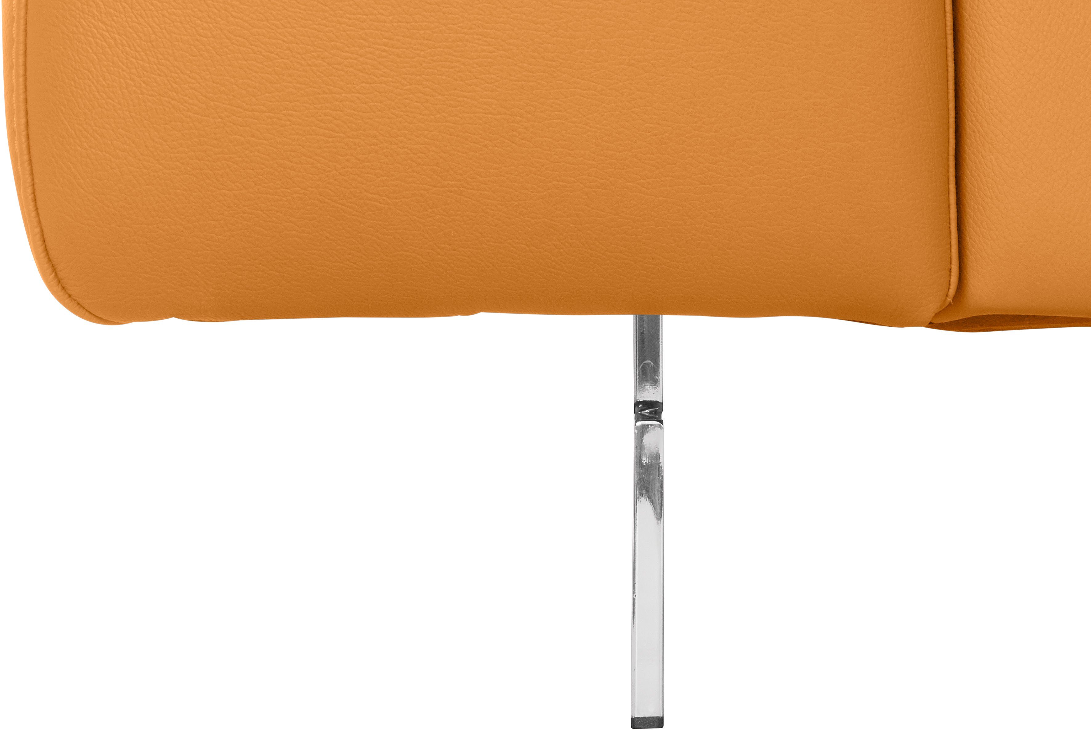 COTTA 3-Sitzer Chef, 3-Sitzer mit eleganter Steppung, Bodenfreiheit 12,5 cm