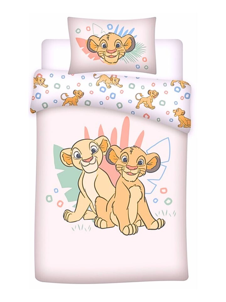 Disney König der Löwen 2-tlg.Set: Kinderbettwäsche König der Löwen in Bunt günstig kaufen 140