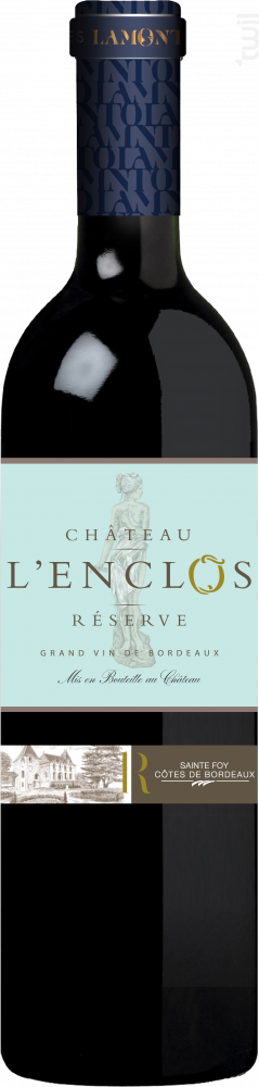Château l'Enclos Réserve Château L'enclos Vin Rouge●Sainte-Foy-Bordeaux 2020 75cl