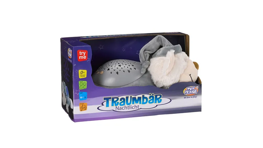 Müller - Toy Place - Traumbär Nachtlicht, 31 cm