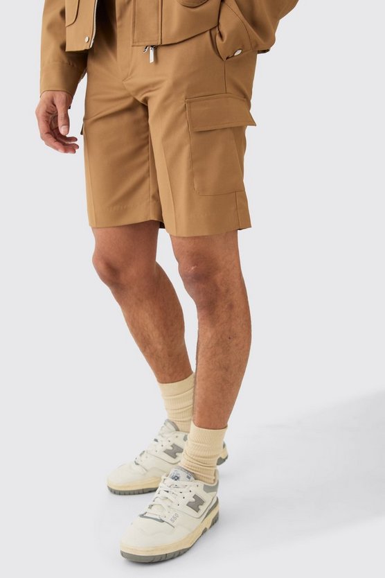 Lockere Cargo-Shorts