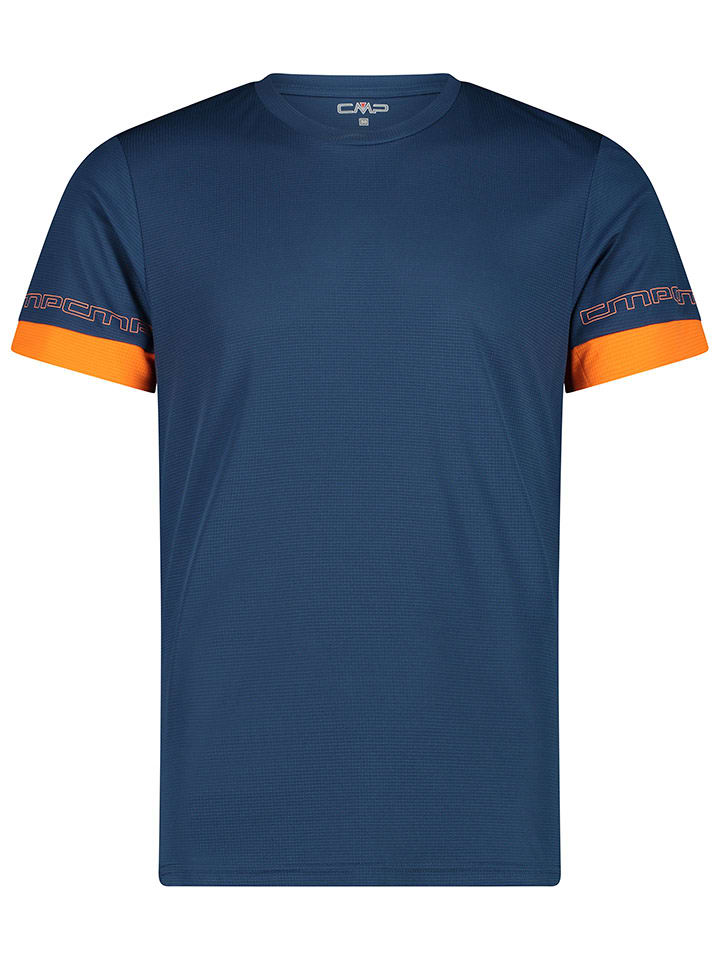CMP Shirt in Dunkelblau/ Orange günstig kaufen