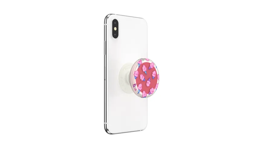 PopSockets PopGrip Lips 100% Cotton Candy
