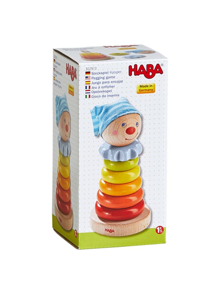 Haba Steckspielzeug Steckspiel Kasper in mehrfarbig günstig kaufen onesize