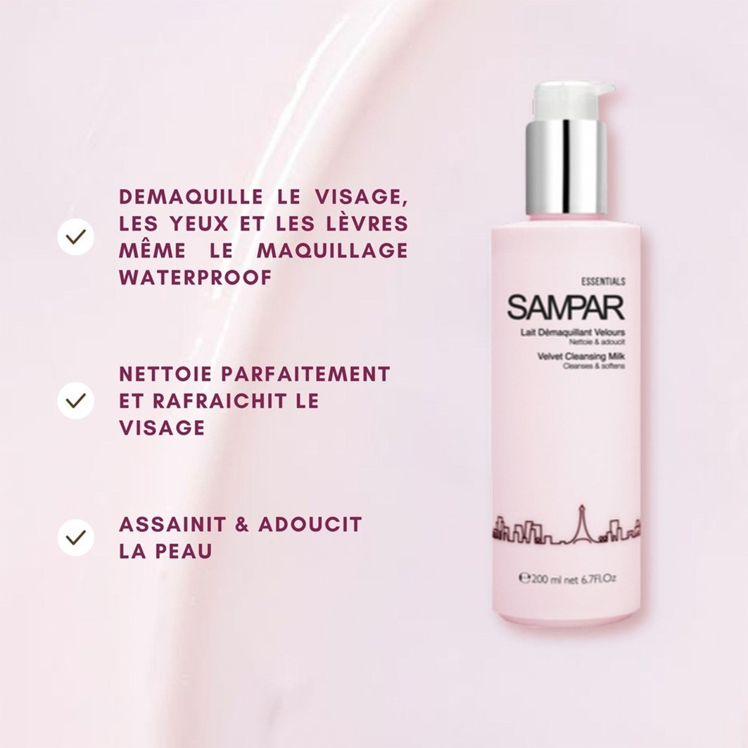 Lapte de curățare Sampar Velvet