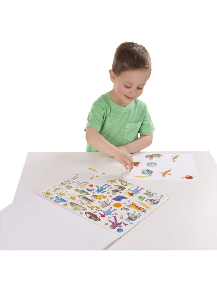 Melissa & Doug Stickersammlung - Dinosaurier, Fahrzeuge, Weltraum und mehr - ab 3 Jahren günstig kaufen onesize