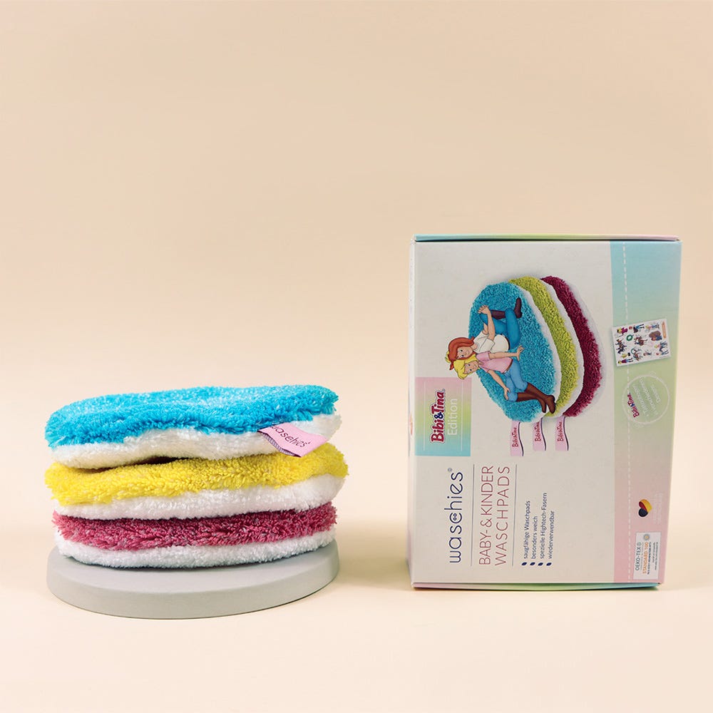 Waschies Waschpads Kids Bibi & Tina 3er Set Bunt