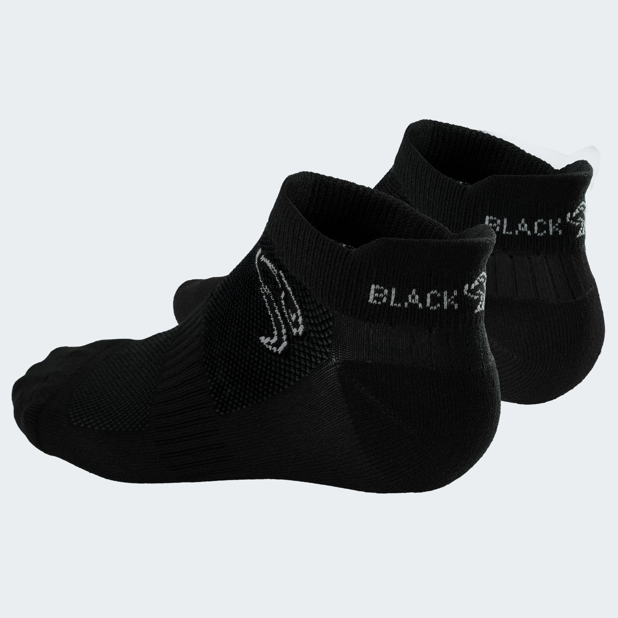 Black Snake Perfect Trail 2-Paar Black Sneaker Laufsocken