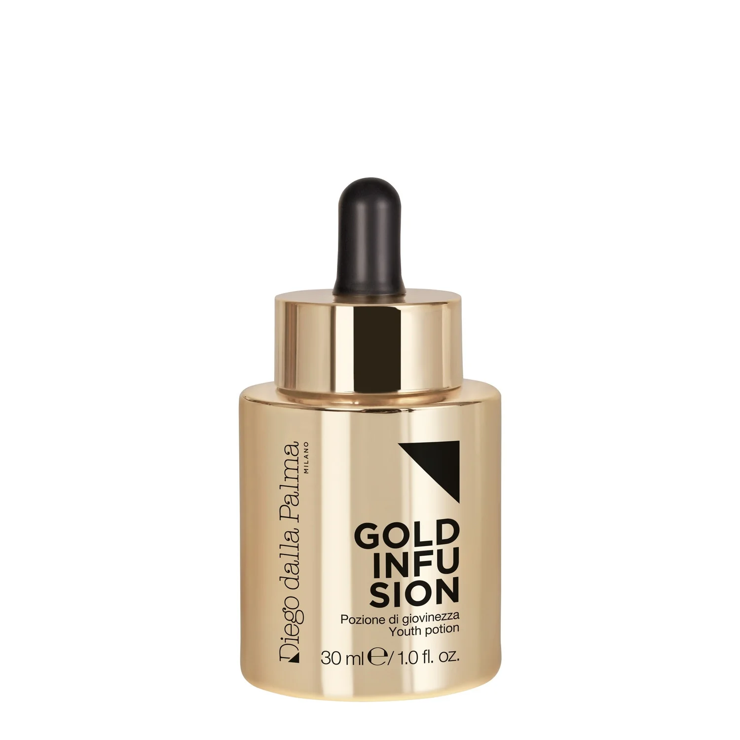 „Gold Infusion Youth Potion“ – veido serumas nuo raukšlių, maitinamasis veido aliejus, regeneruojanti procedūra