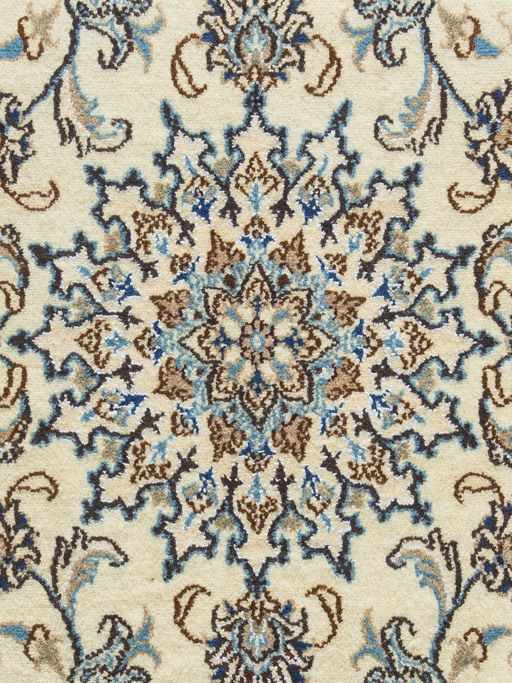 Kaschmar Nain 12 Lah ca. 117 x 203 cm, Unikat / Einzelstück