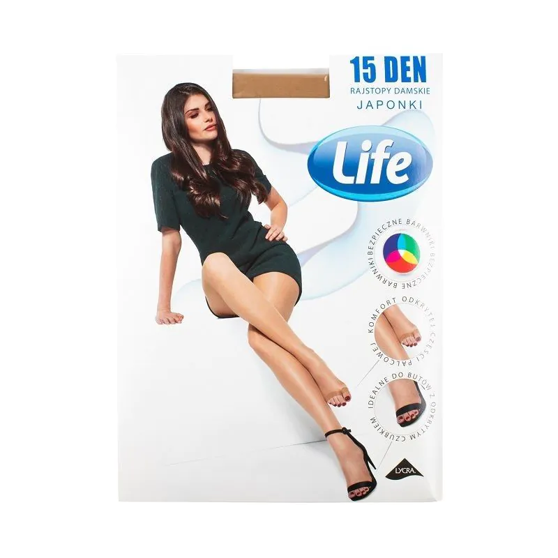 Хулахопке са отвореним прстима Life, 15 Den, природне, величина 2
