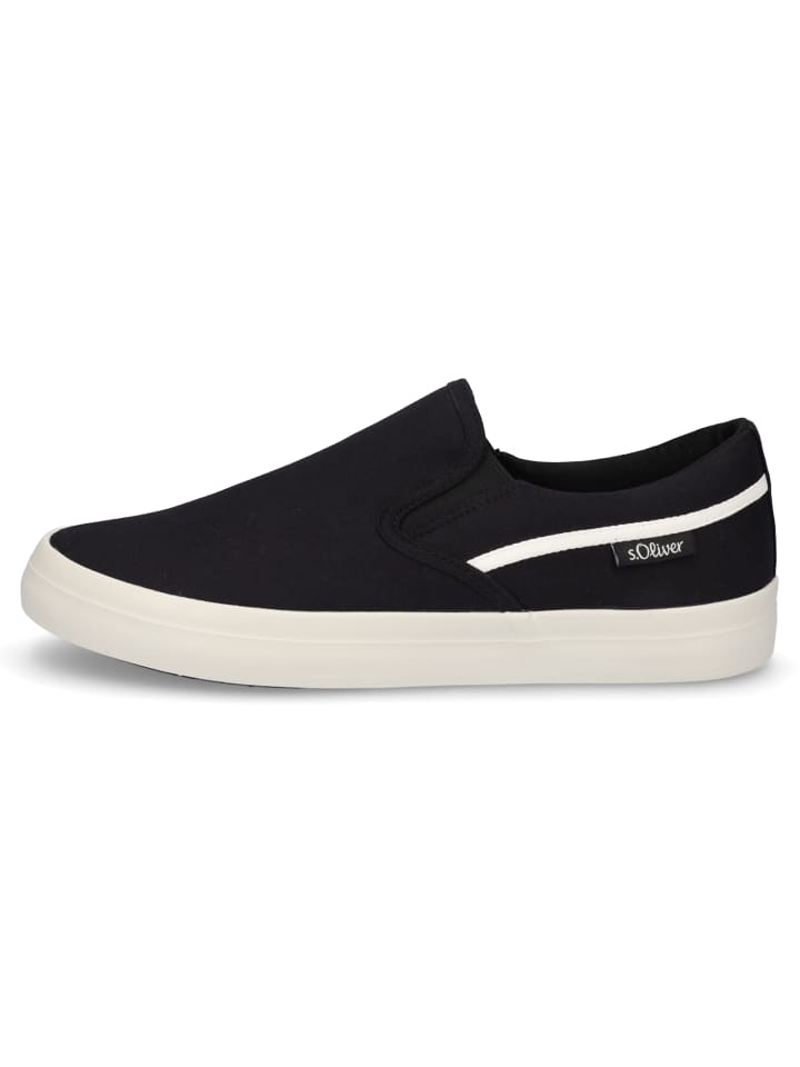 s.Oliver Slipper in schwarz günstig kaufen