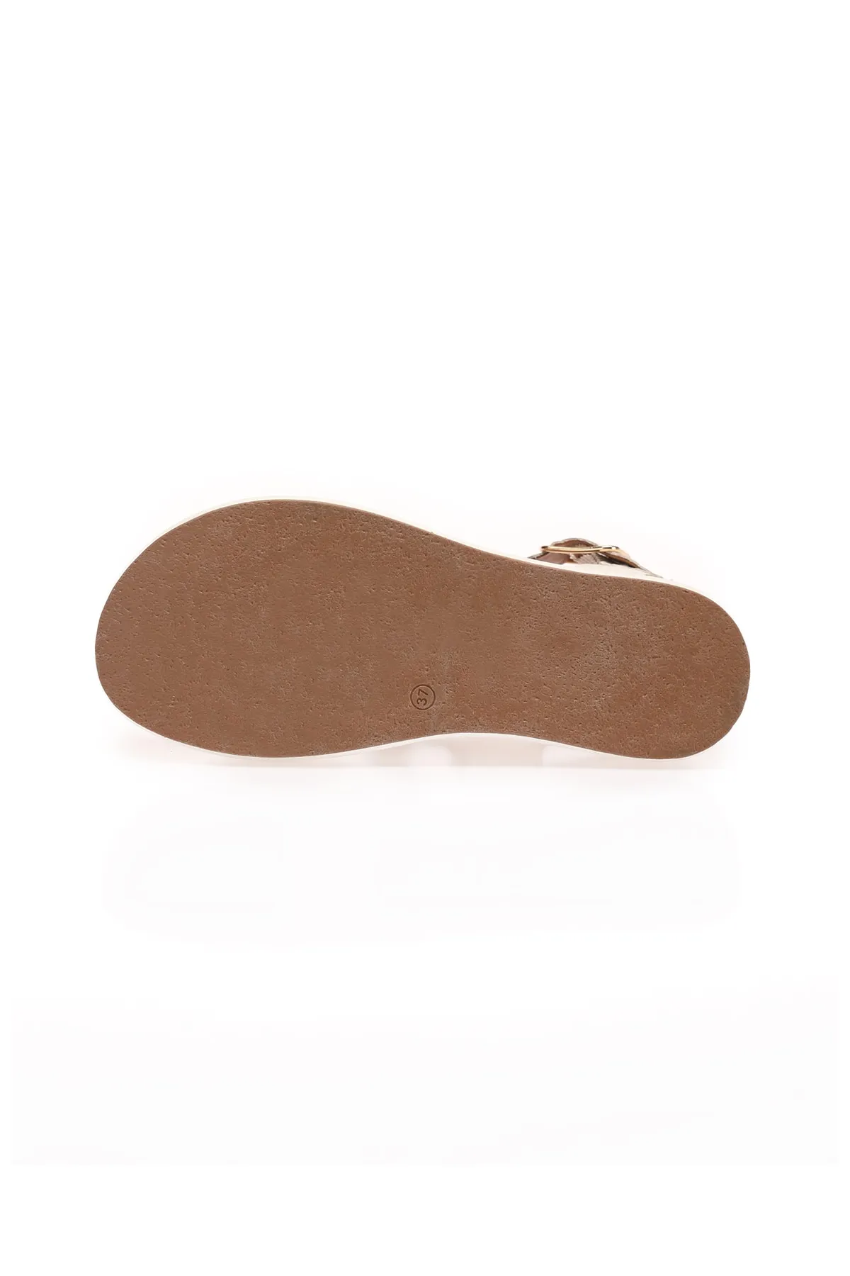 INUOVO  Sandalette - Weiß - Flacher Absatz