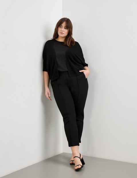 Oversized-Strickjacke mit halbem Arm