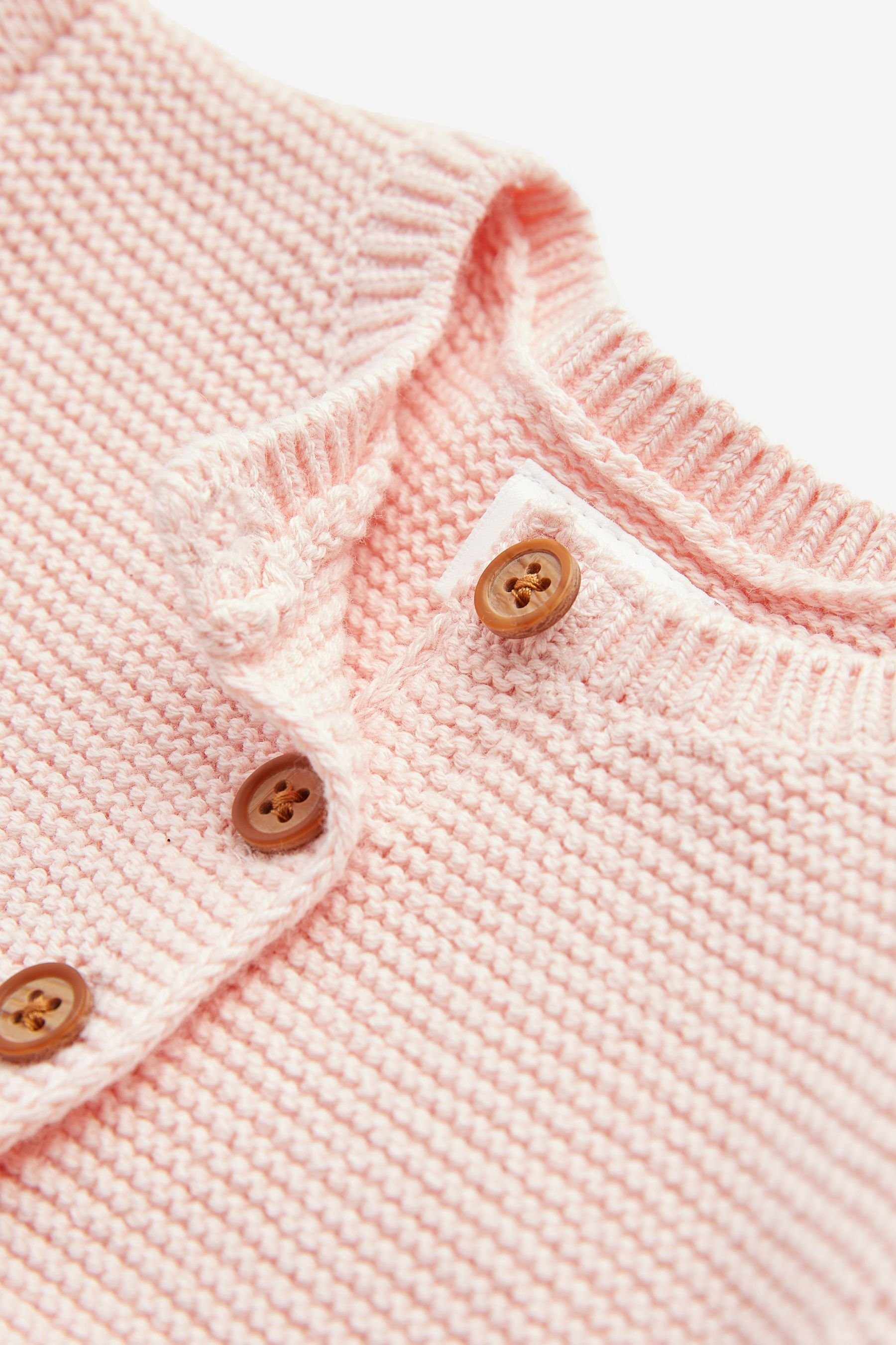 Next Strickjacke Baby-Strickjacke mit Schulterdetail (1-tlg)