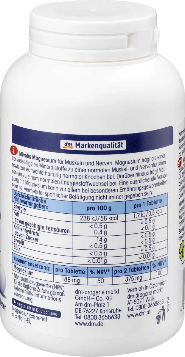 Magnesium, Tabletten 300 St., 210 g