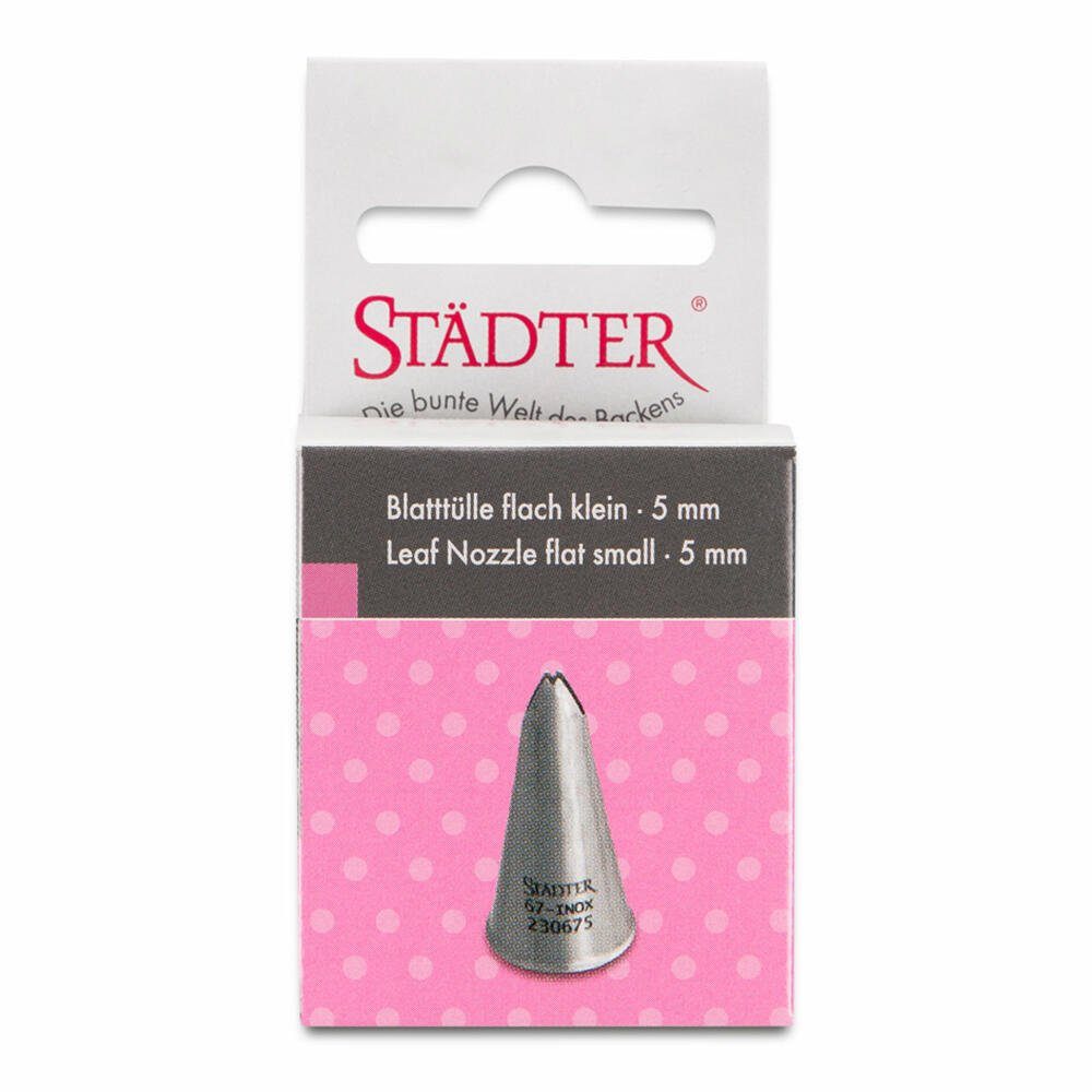 STÄDTER Spritzbeutel Fine Line Blatttülle #67 Klein 5 mm