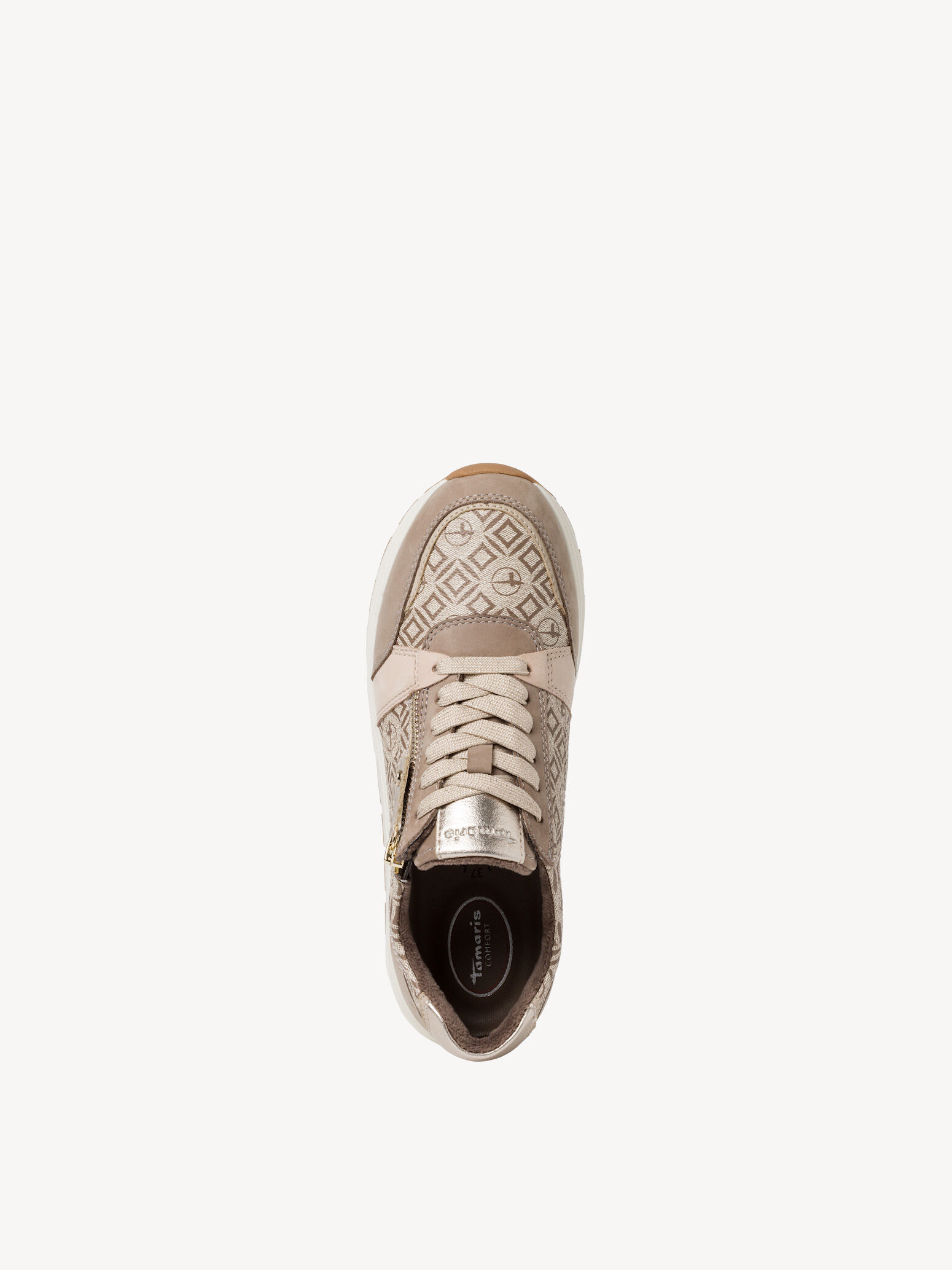Basket en cuir - marron
